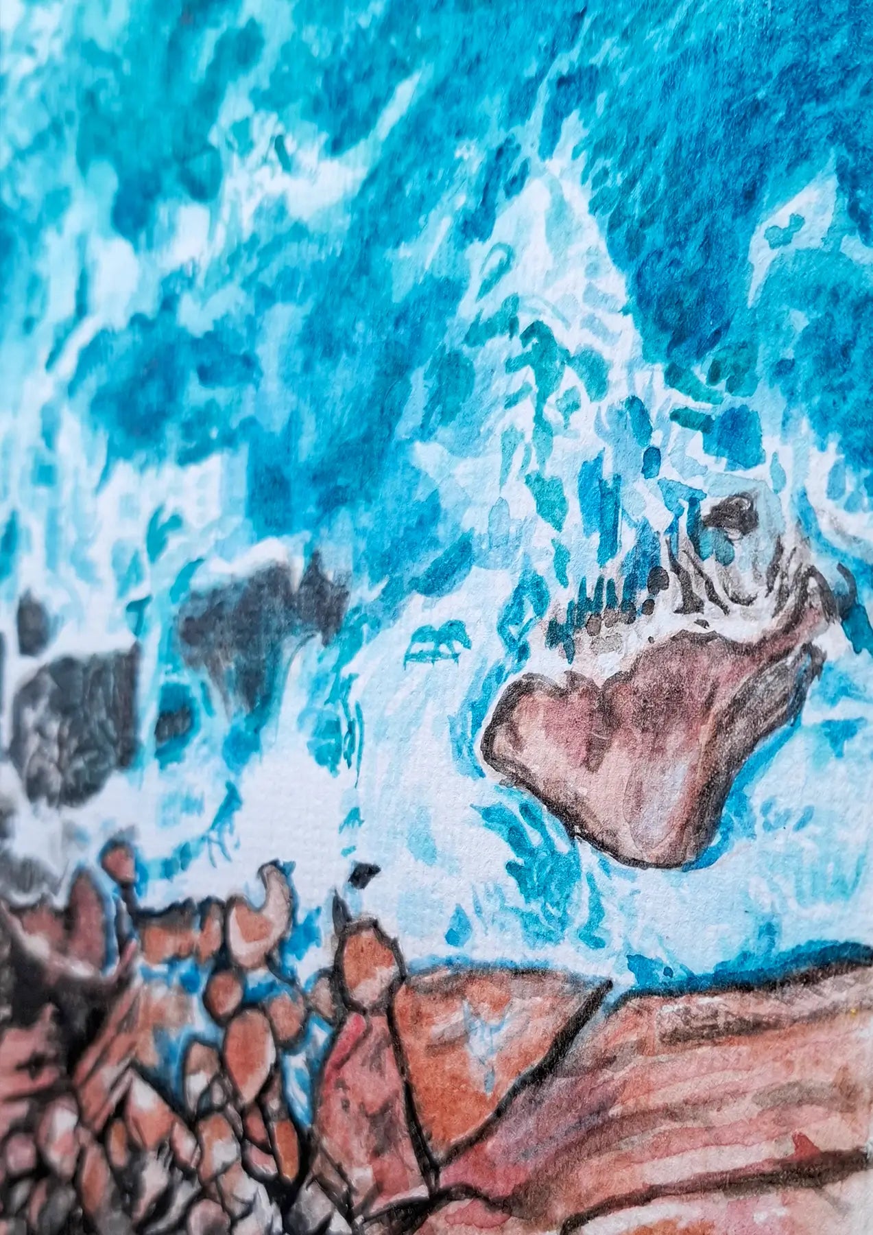 Car-rang-gel (North Head, Manly) • Original A4