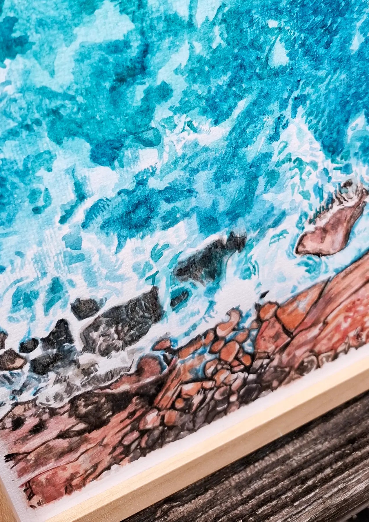 Car-rang-gel (North Head, Manly) • Original A4